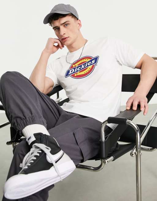 FaoswalimShops - Dickies Horseshoe Icon Logo T - shirt in white | adidas ring price today news