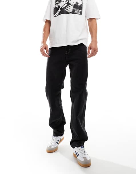 Dickies – Houston – Denim-Jeans in verwaschenem Schwarz mit normalem Schnitt - view 1