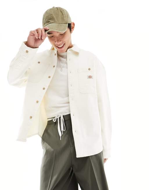 Dickies – Houston – Hemd in Ecru