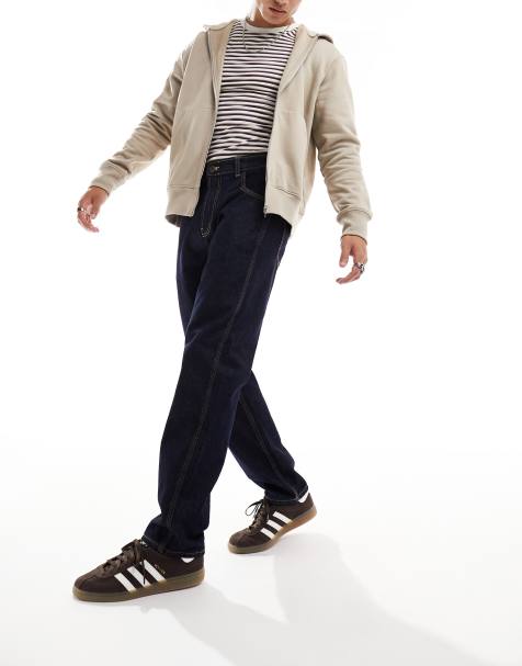 Dickies houston regualr fit denim jeans in rinsed blue - view 1