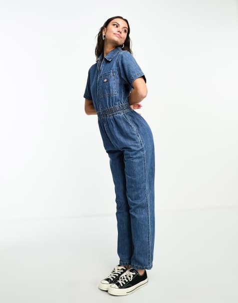 Tuta in jeans on sale donna