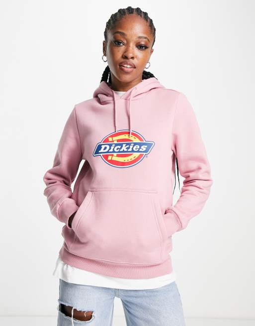 Dickies Icon logo hoodie in pink