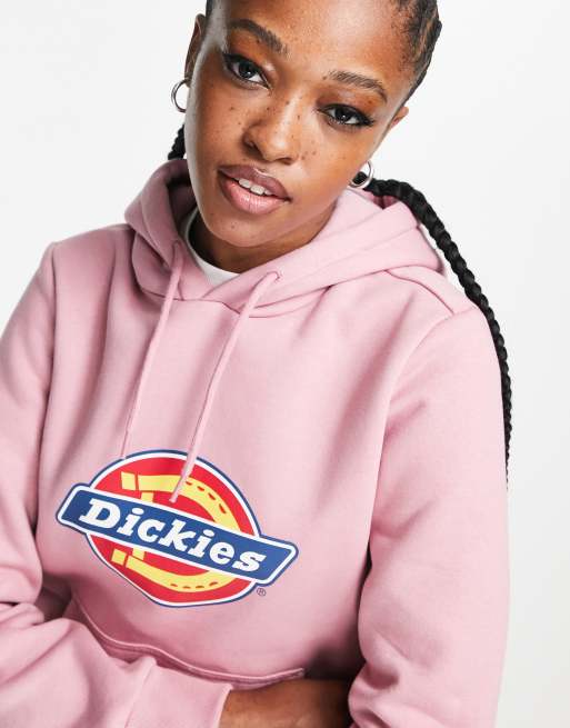 Dickies Icon logo hoodie in pink