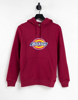 Dickies Icon Logo hoodie in red - ASOS Price Checker