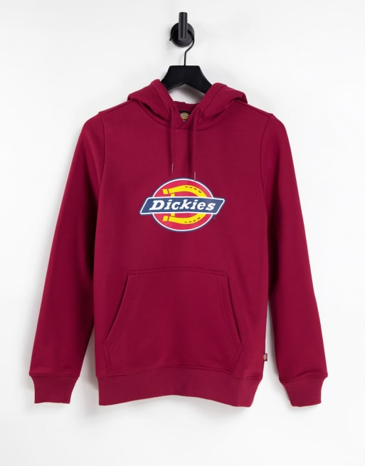 Dickies red hoodie hotsell