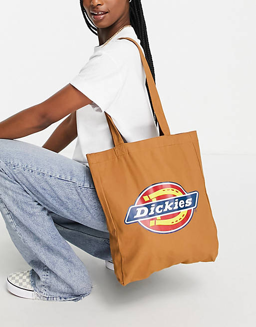 Dickies Icon Logo tote bag in brown