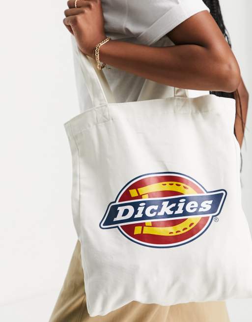 Dickies Icon Logo tote bag in ecru, 2 of 4