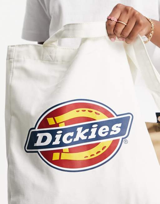 Dickies Icon Logo tote bag in ecru, 3 of 4