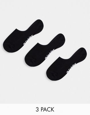 Dickies Invisible 3-pack socks in black