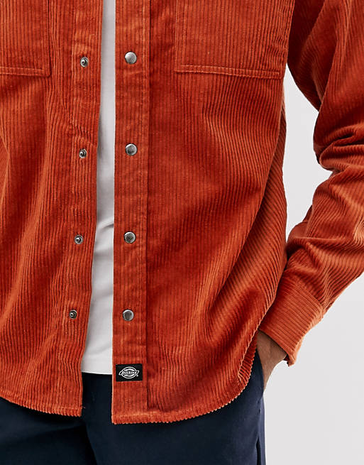 - - Rust-orange skjorte i ASOS