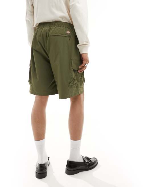 Dickies jackson cargo shorts in dark khaki | ASOS