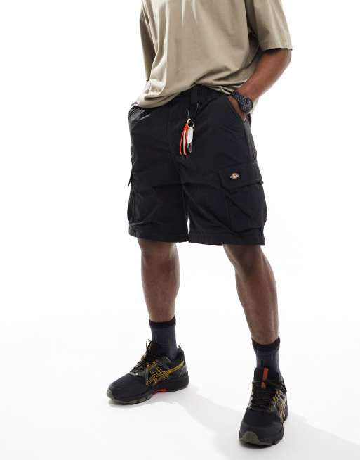 Dickies –Jackson – Cargoshorts aus Funktionsmaterial in Schwarz, 2 von 4