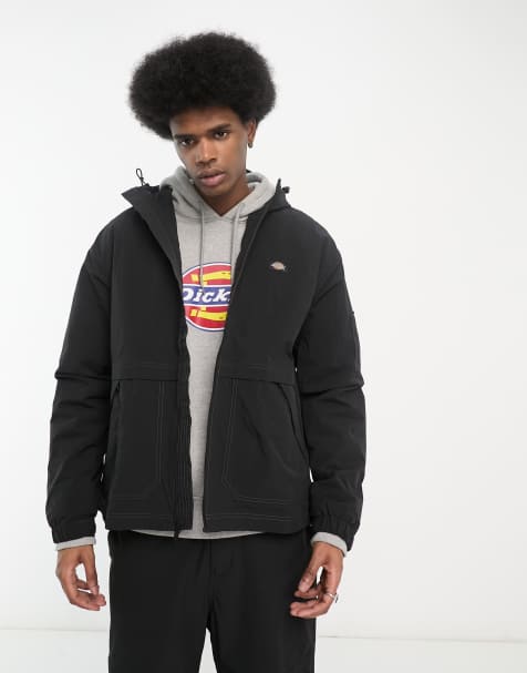 Dickies – Jackson – Czarna kurtka z kapturem - view 1