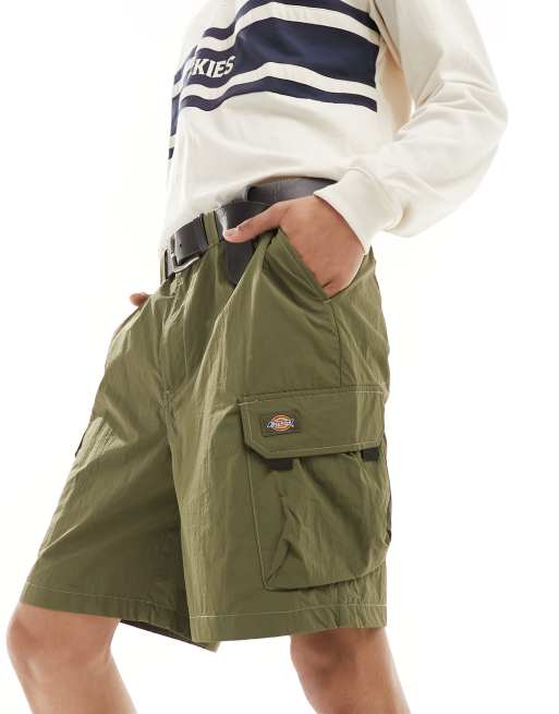 Dickies – Jackson – Szorty bojówki w ciemnym kolorze khaki