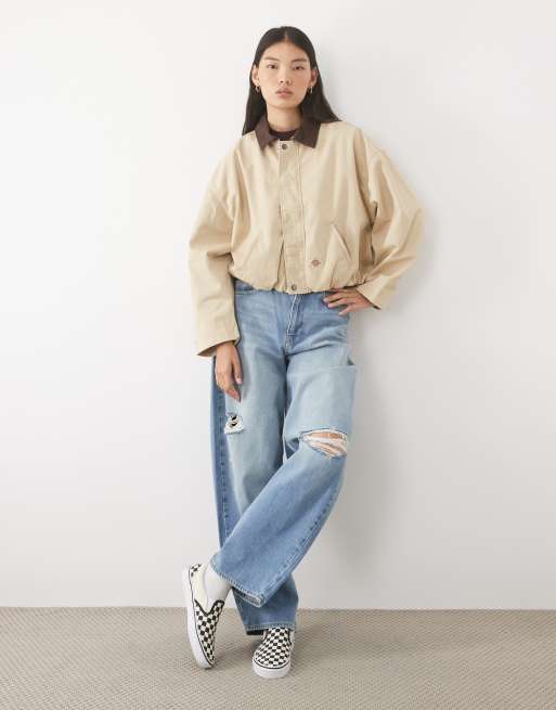 Dickies jakke i tan, 2 af 5