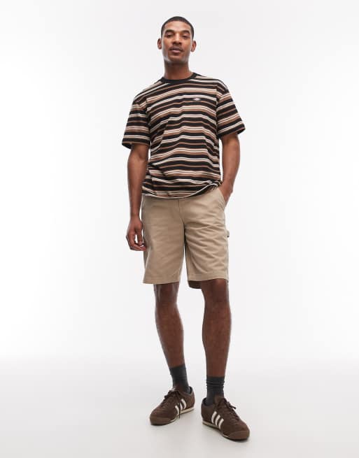 Dickies – Jasnobrązowe płócienne szorty typu carpenter, 2 z 5