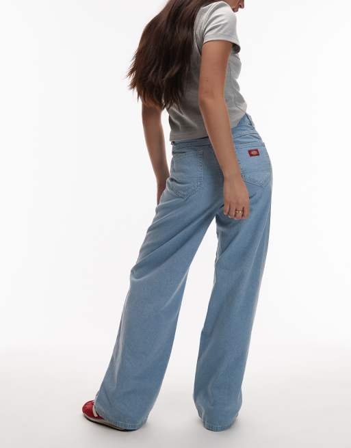 Dickies - Jean baggy ample - Bleu clair, 3 de 5
