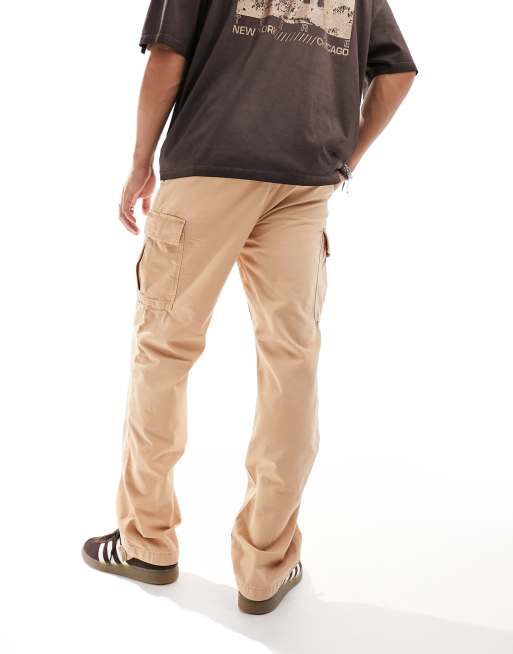 Dickies Calças Cargo Elasticated Comba Beige