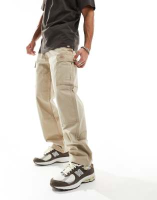 Dickies Dickies johnson cargo trousers in light tan-Neutral
