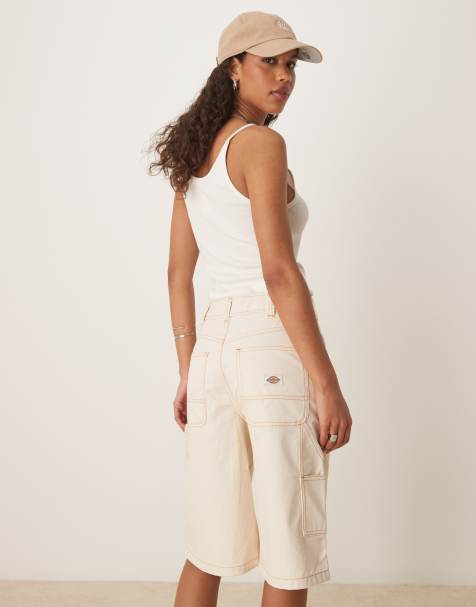 Dickies - Jorts bianco sporco - view 1
