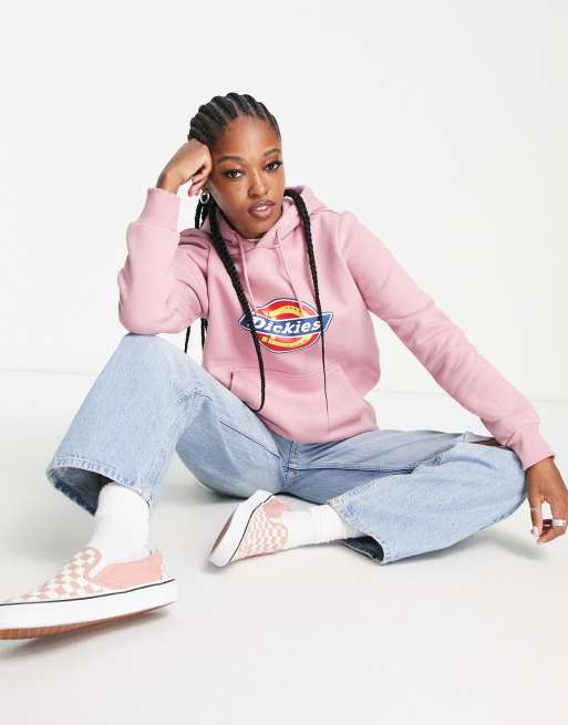 Dickies Kapuzenpullover in Rosa mit Markenlogo ASOS