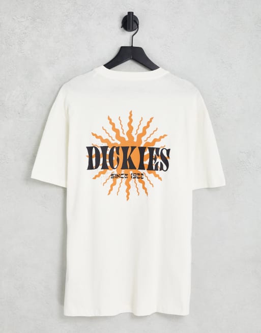Dickies - Kelso - T-shirt met print op de achterkant in gebroken wit