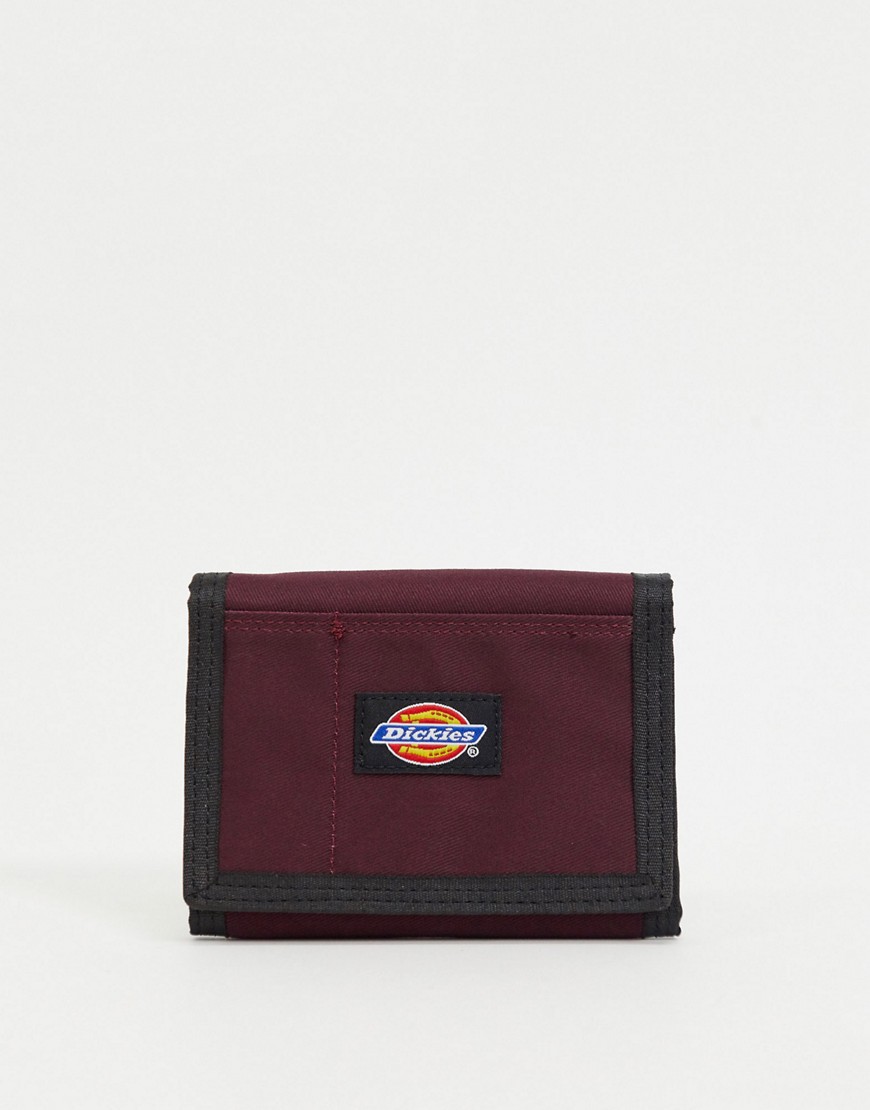 Dickies Kentwood wallet in maroon-Red