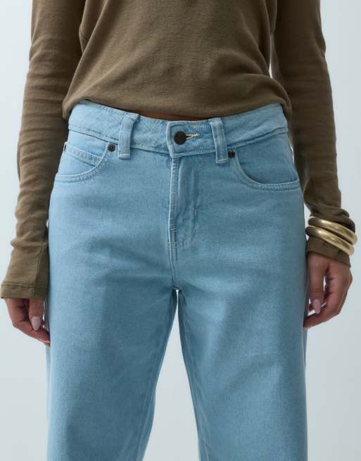 Dickies lediga raka jeans i vintageblå, 4 av 5
