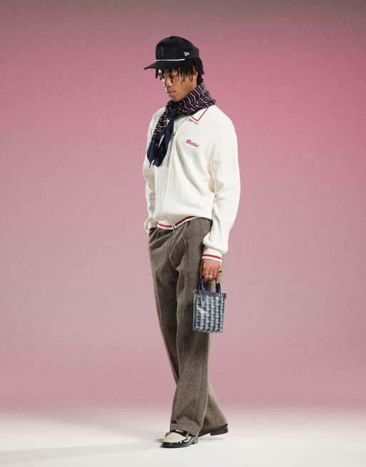 Dickies Lewistown cardigan in cream | ASOS