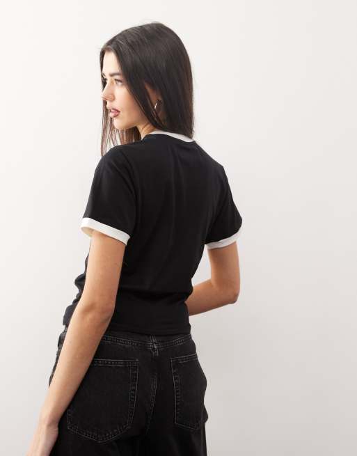 Dickies Lewistown crop tee in black, 2 of 4