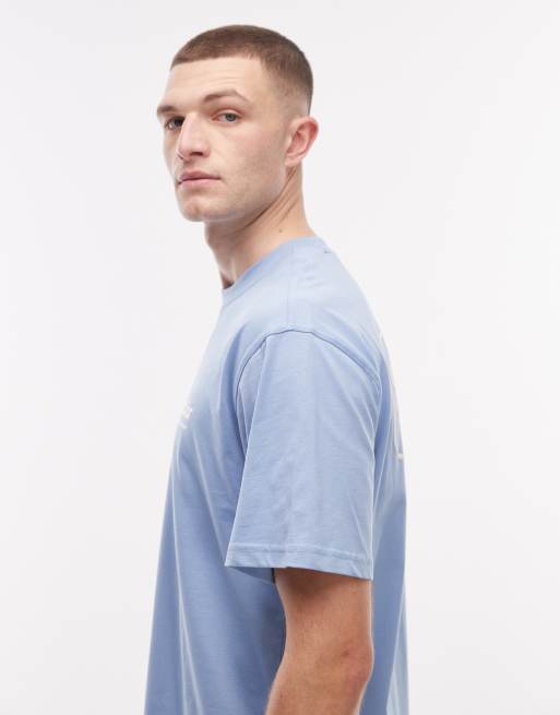 Dickies – Lewistown – Niebieski T-shirt z nadrukiem na plecach, 4 z 5
