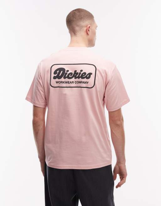 Dickies – Lewistown – T-Shirt in Rosa mit Rückenprint, 3 von 5