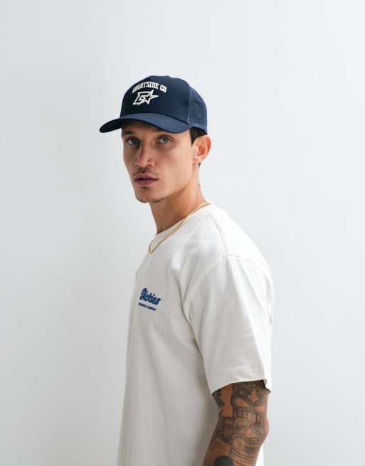 Dickies Lewistown T-shirt met backprint in beige, 5 van 5