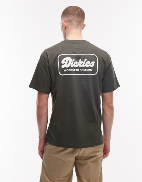 Dickies - Lewistown - T-shirt met logoprint op de achterkant in zwart - view 1