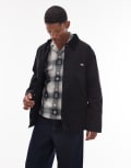 [Dickies] Dickies lined chore canvas jacket in black M BLACK