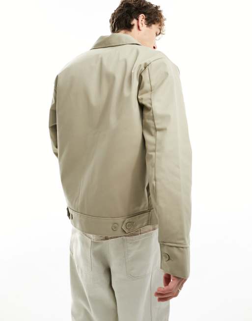 Dickies Lined Eisenhower jacket in beige, 4 of 4