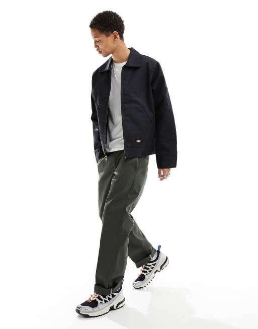 Dickies Lined Eisenhower jacket in black | ASOS