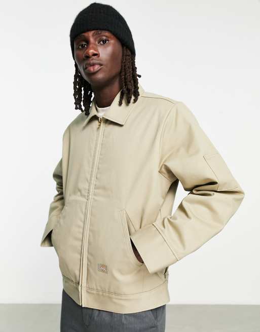 Dickies Lined Eisenhower jacket in khaki ASOS