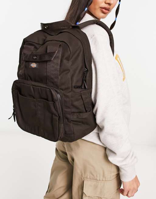 Dark brown clearance backpack