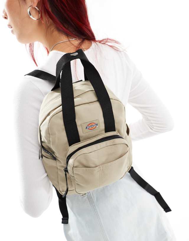 Dickies - lisbon mini backpack in beige