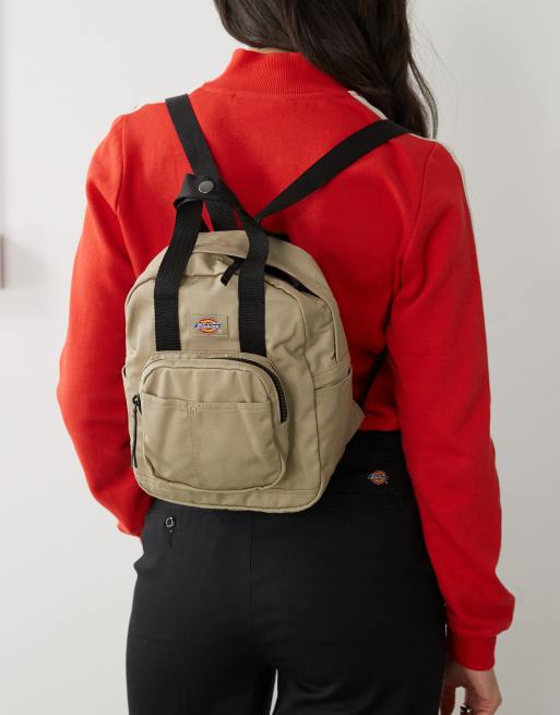 Dickies lisbon mini backpack in beige ASOS