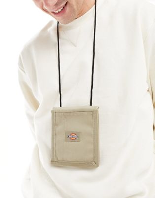 Dickies lisbon pouch bag in khaki - ASOS Price Checker
