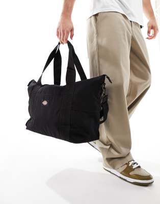 Dickies lisbon weekender duffel bag in black - ASOS Price Checker