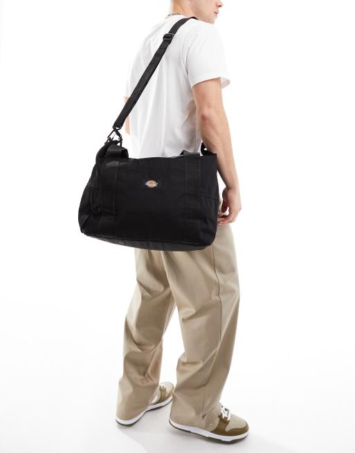 Dickies Lisbon weekender duffle bag in black ASOS