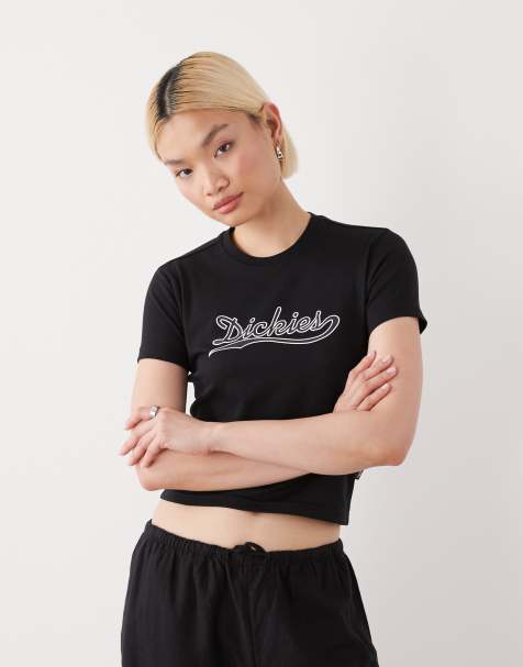 Dickies Loose wave ss tee w in black