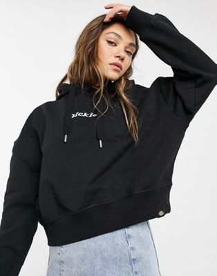 Dickies Loretto Boxy hoodie in black