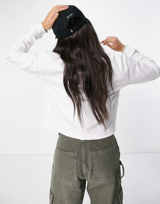 Dickies - Loretto - Langærmet T-shirt i hvid, 2 af 4