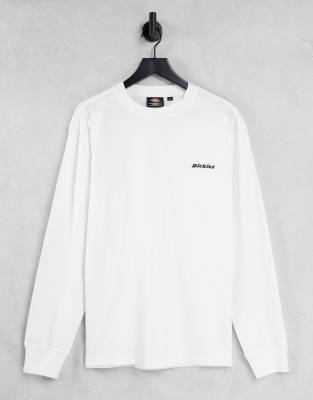 Dickies Loretto long-sleeved T-shirt in white