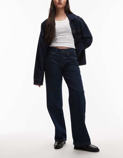 Dickies - Losse jeans met rechte pasvorm in donker indigo - view 1