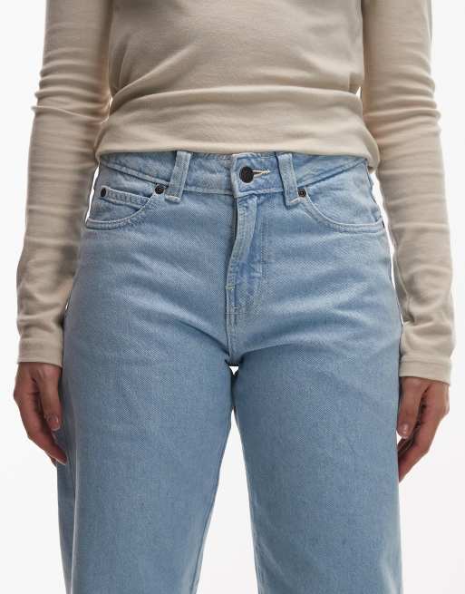 Dickies - Losse jeans met rechte pasvorm in vintage verouderd blauw, 4 van 5